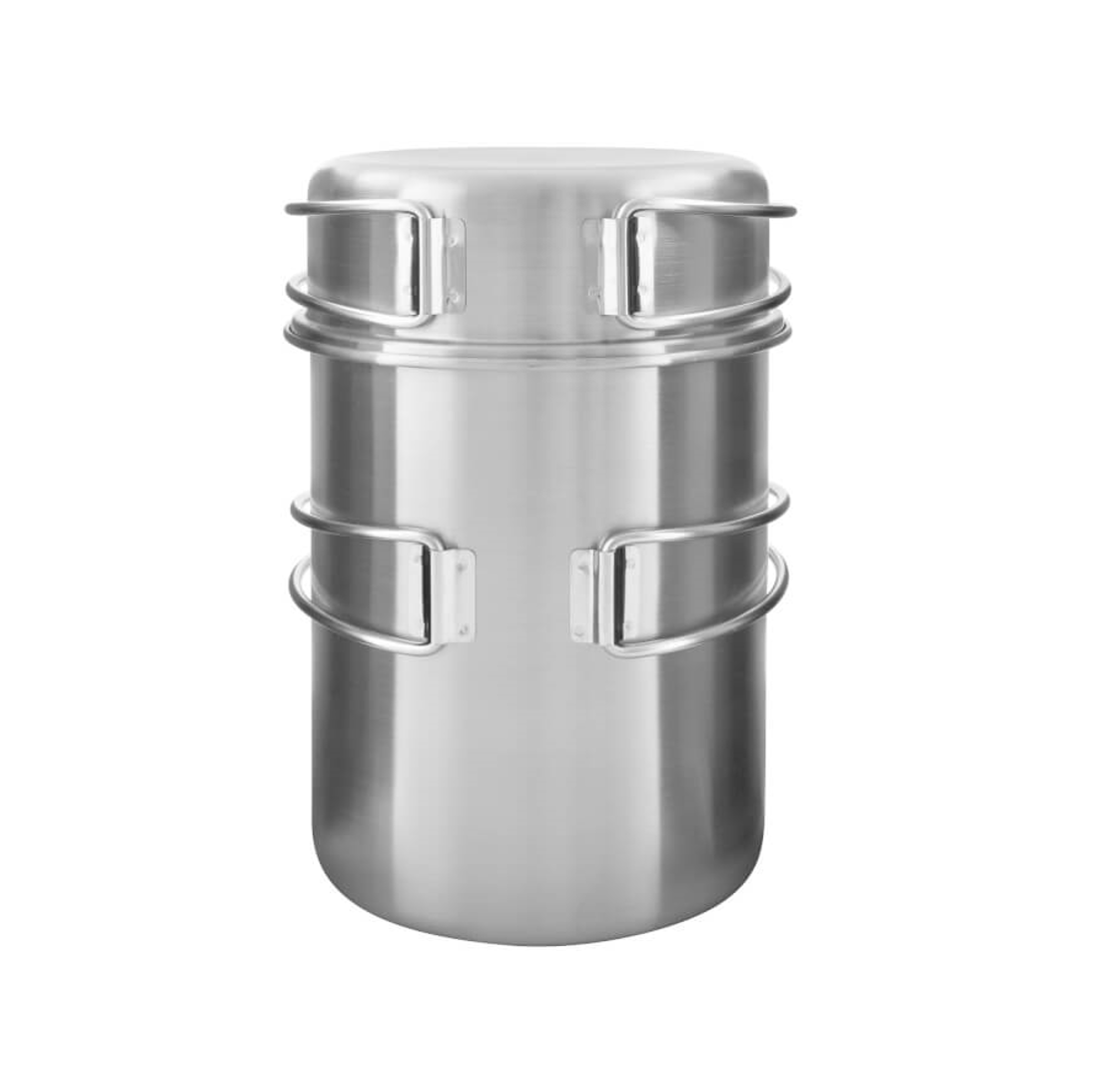 Juego De Ollas Para Cartucho De Gas 450+ - Imagen 2
