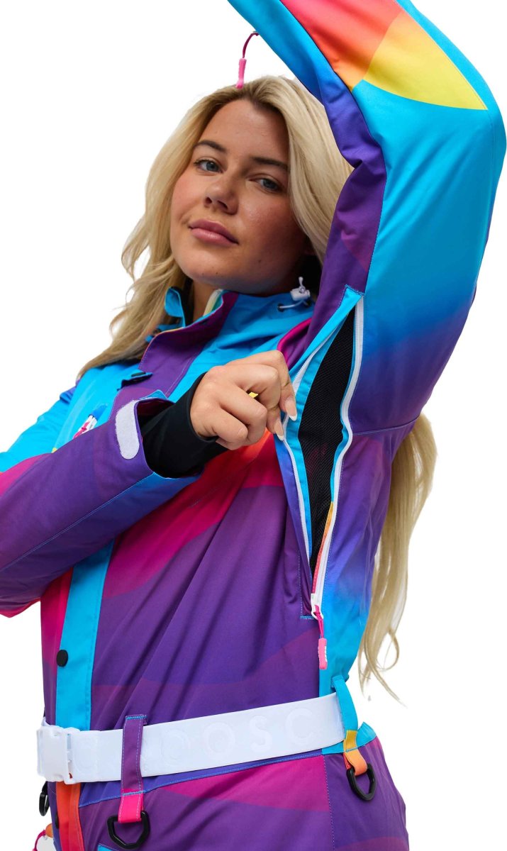 OOSC Mambo Sunset Women's Ski Suit Multi - Imagen 5