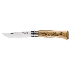 Cuchillo N°8 grabado Liebre