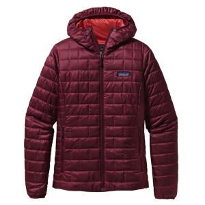 Parka Sintética Nano Puff Jacket Mujer Rojo