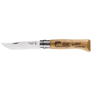 Cuchillo N°8 grabado Pez