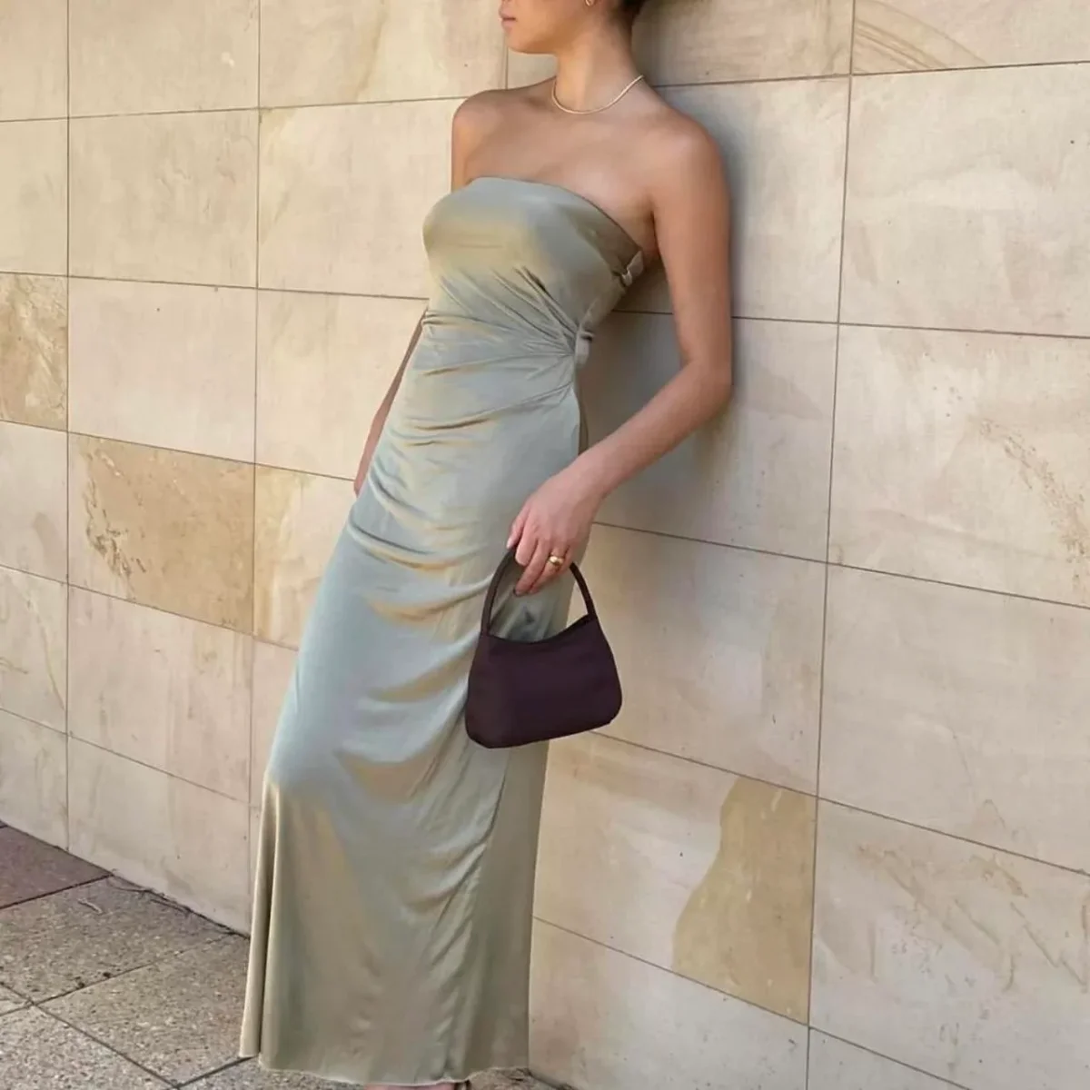 Bec + Bridge Sage Ariel Strapless Maxi Dress