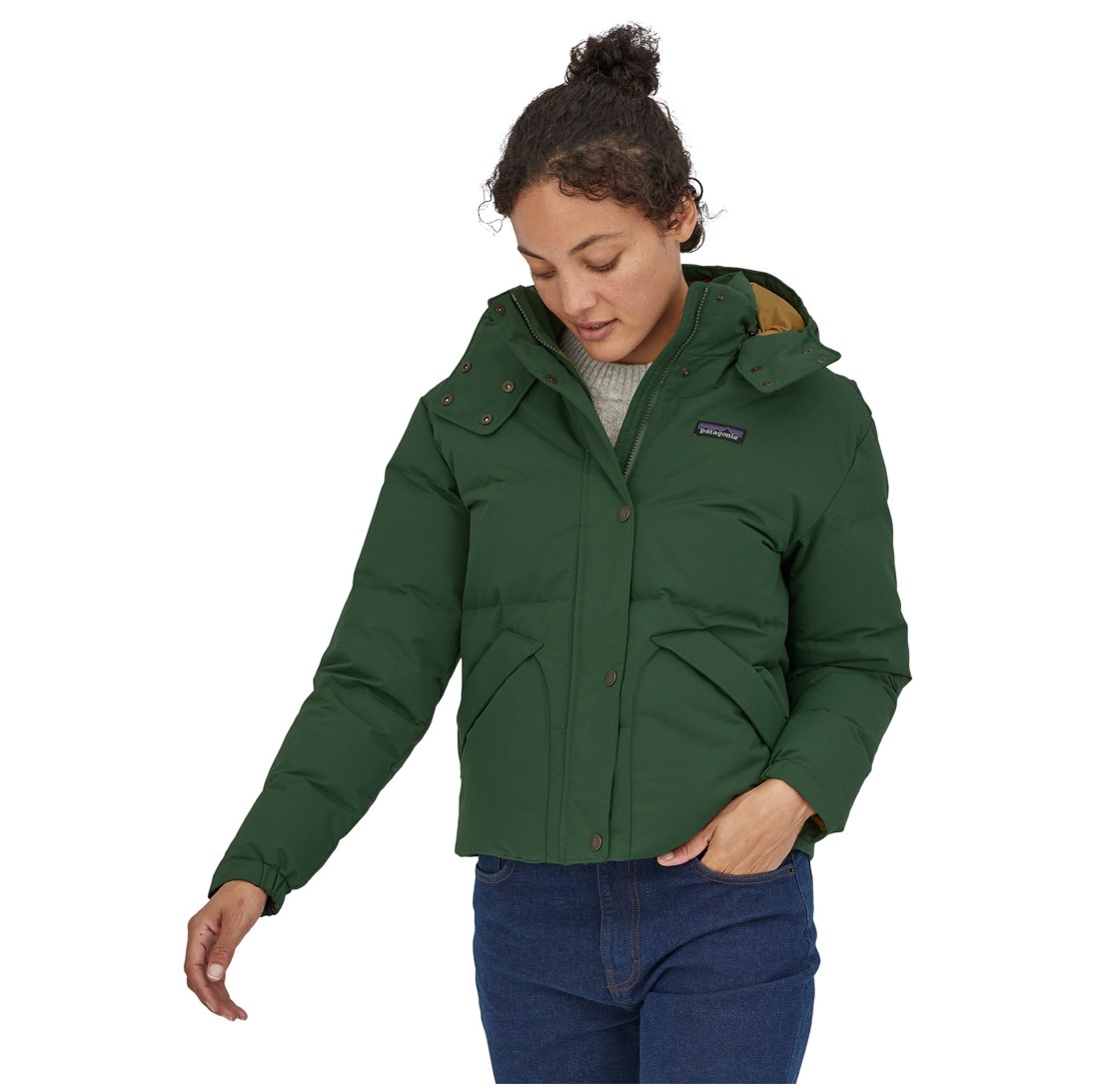 Chaqueta Mujer Downdrift Jacket Verde - Imagen 4