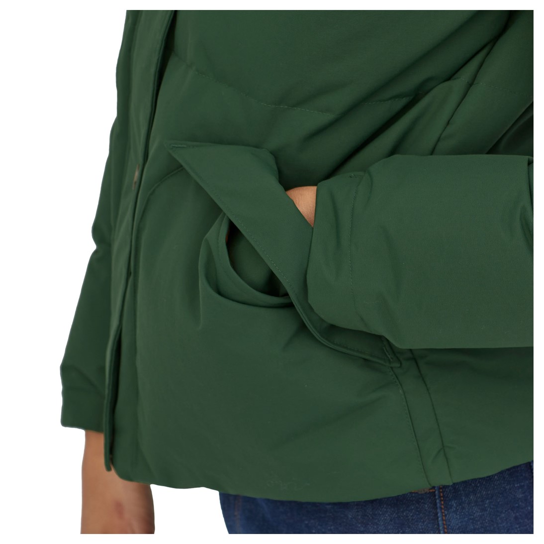 Chaqueta Mujer Downdrift Jacket Verde - Imagen 7
