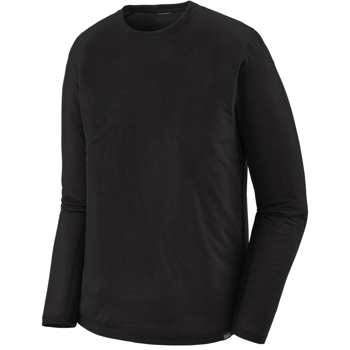 Polera Hombre Capilene Cool Trail L/S Negra - Imagen 2