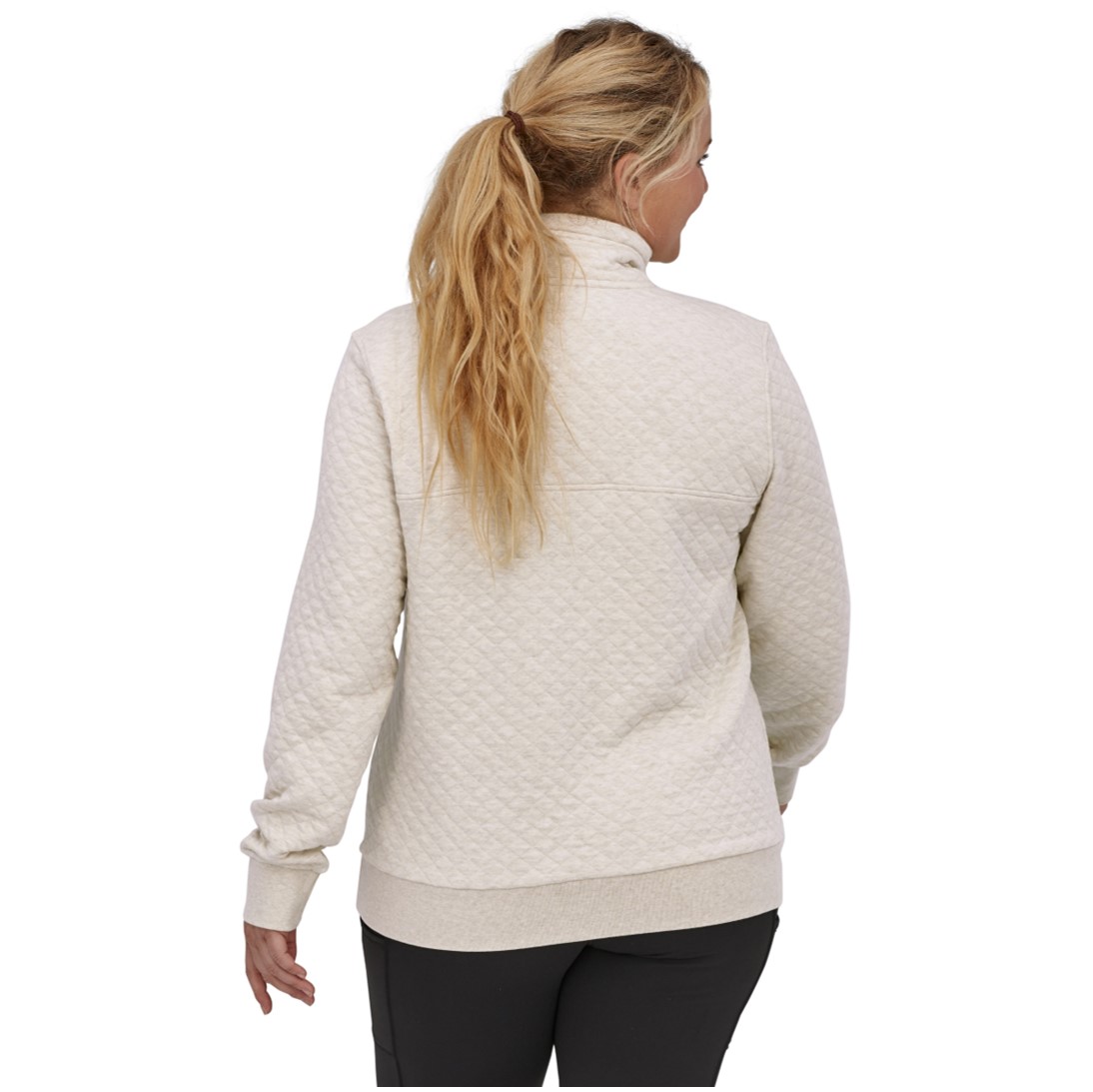 Polerón Organic Cotton Quilt Snap-T P/O Mujer Neutral - Imagen 4