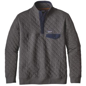 Polerón Organic Cotton Quilt Snap-T P/O Hombre Gris