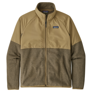 Polar Hombre Lightweight Better Sweater Shelled Jacket Mostaza