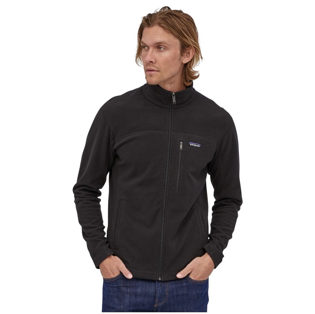 Polar de Hombre Micro D Jacket Negro - Imagen 3