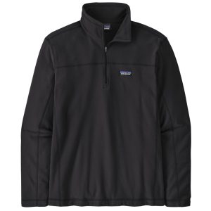 Polar Hombre Micro-D Pullover Negro