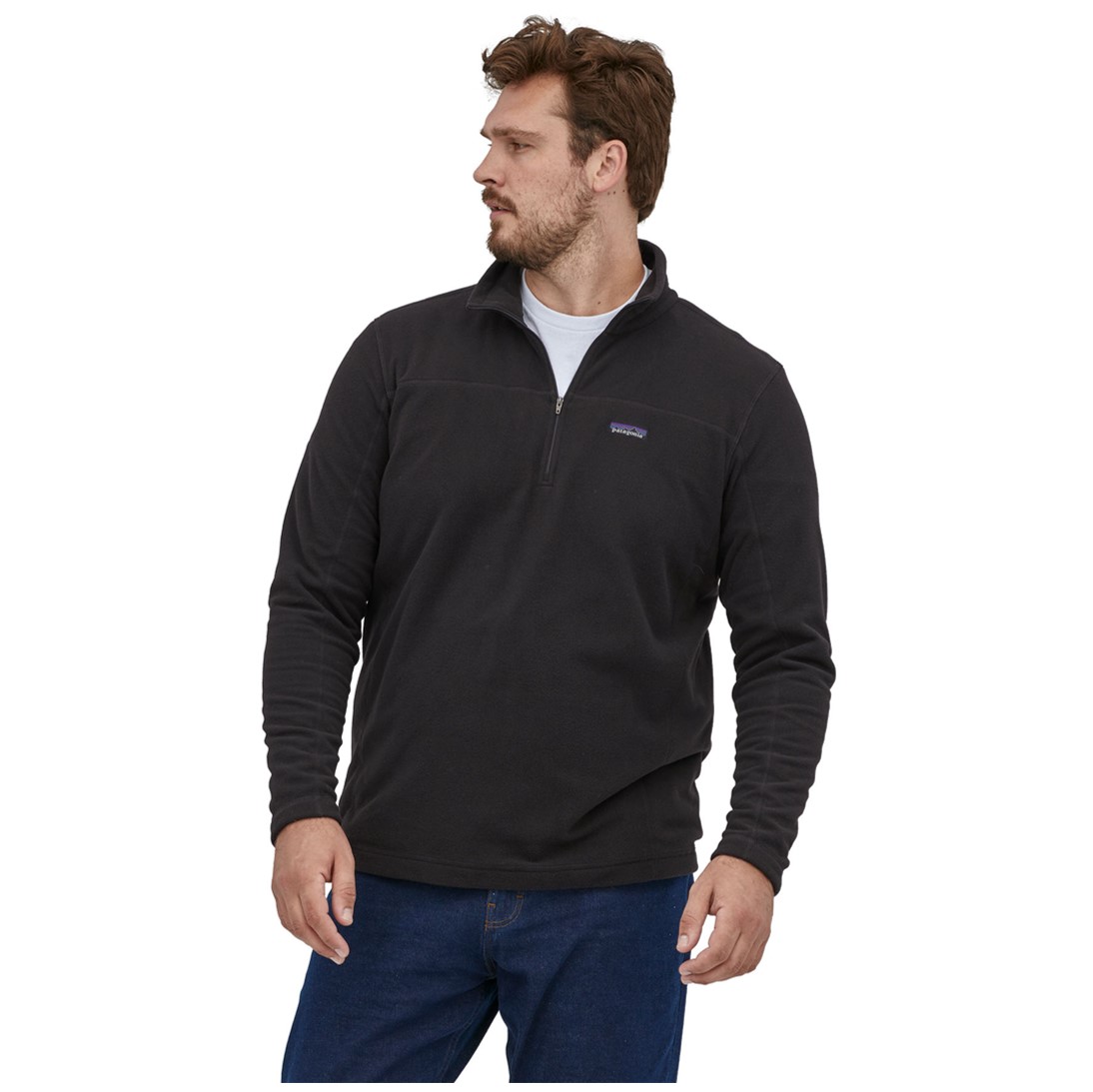 Polar Hombre Micro-D Pullover Negro - Imagen 3