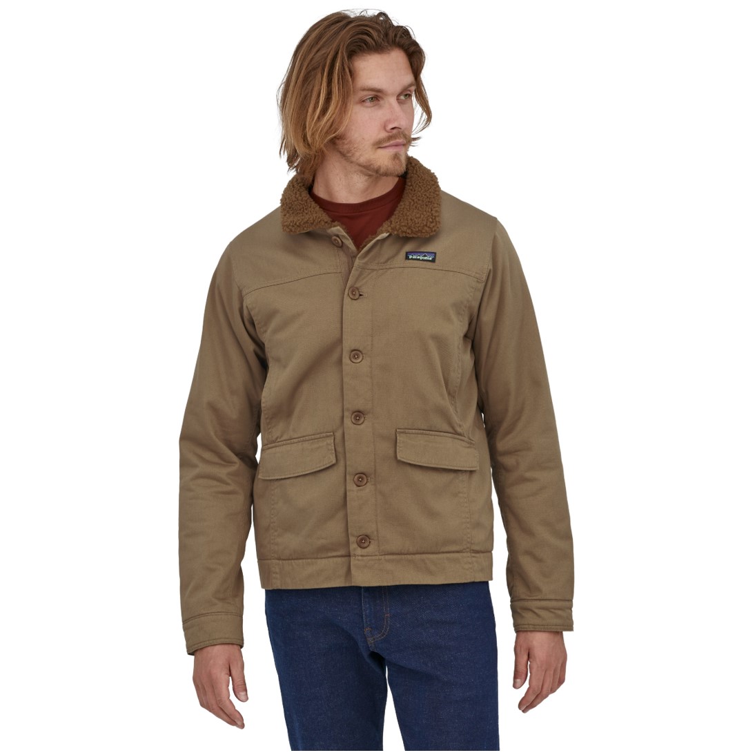 Chaqueta Urbana Maple Grove Canvas Hombre Café - Imagen 4