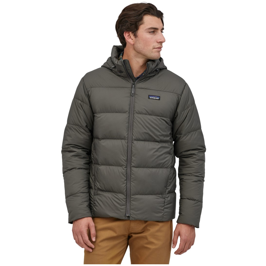 Parka Pluma Silent Down Jacket Hombre Gris - Imagen 5