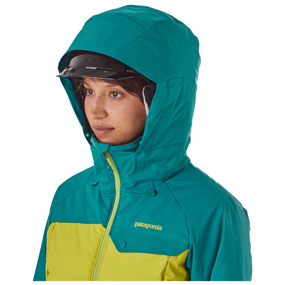 Parka para Nieve Rubicon Jacket Mujer Verde / Amarillo - Imagen 7