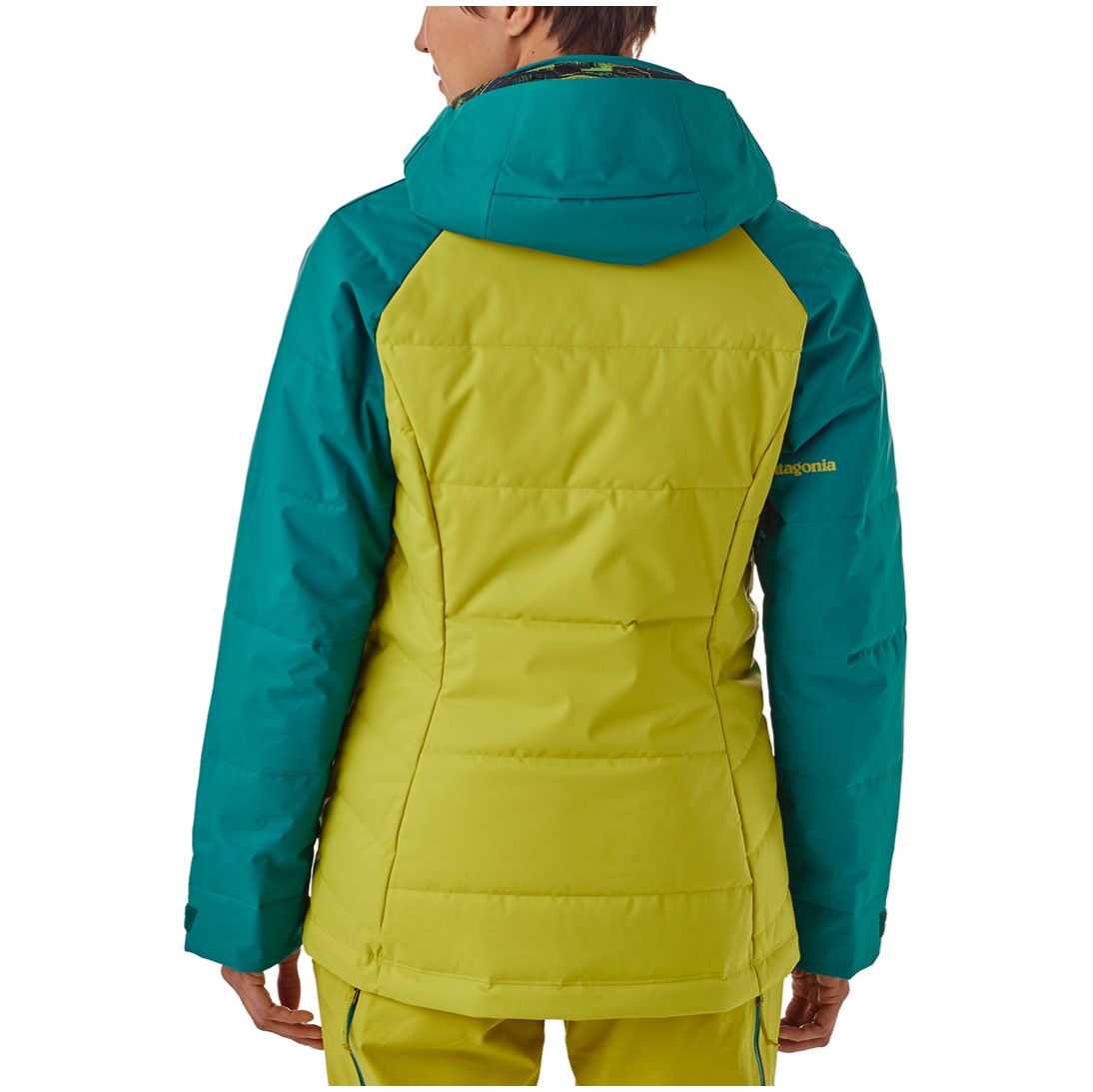 Parka para Nieve Rubicon Jacket Mujer Verde / Amarillo - Imagen 5