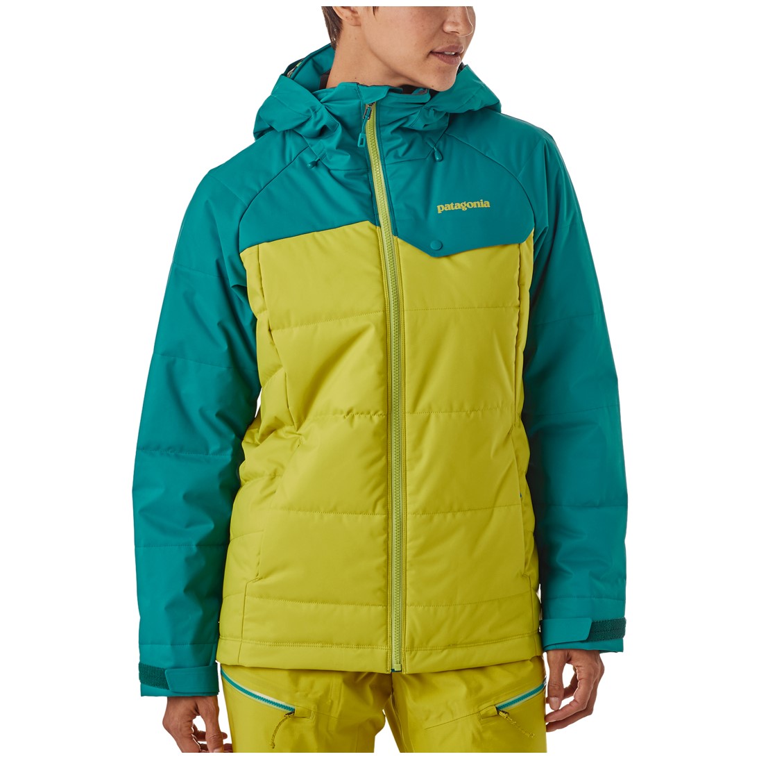 Parka para Nieve Rubicon Jacket Mujer Verde / Amarillo - Imagen 6
