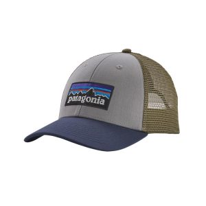 Jockey P-6 Logo LoPro Trucker Azul / Gris