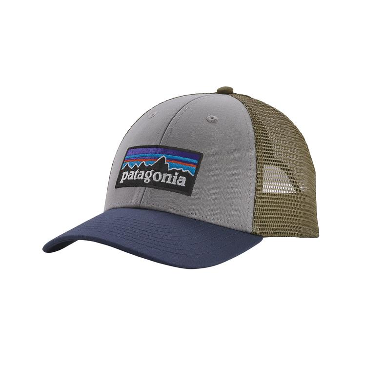 Jockey P-6 Logo LoPro Trucker Azul / Gris