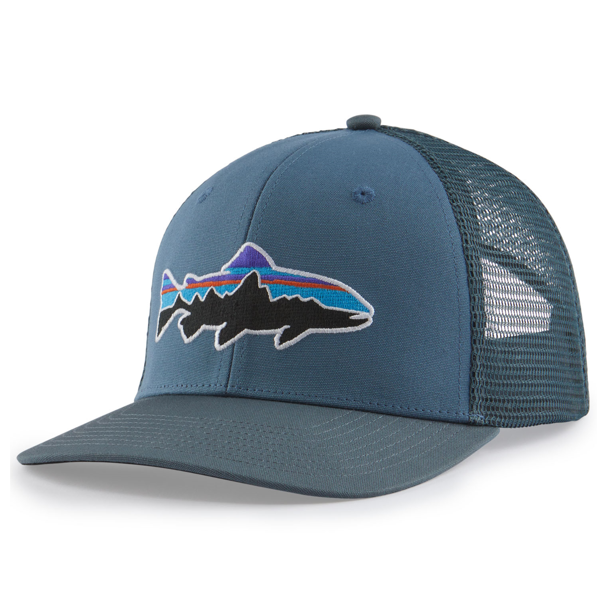 Jockey Fitz Roy Trout Trucker Hat Azul - Imagen 2