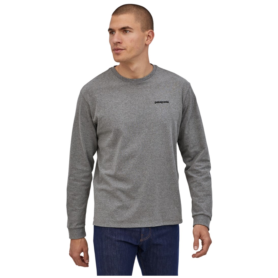 Polera Hombre Manga Larga P-6 Logo Responsibili-Tee - Imagen 3