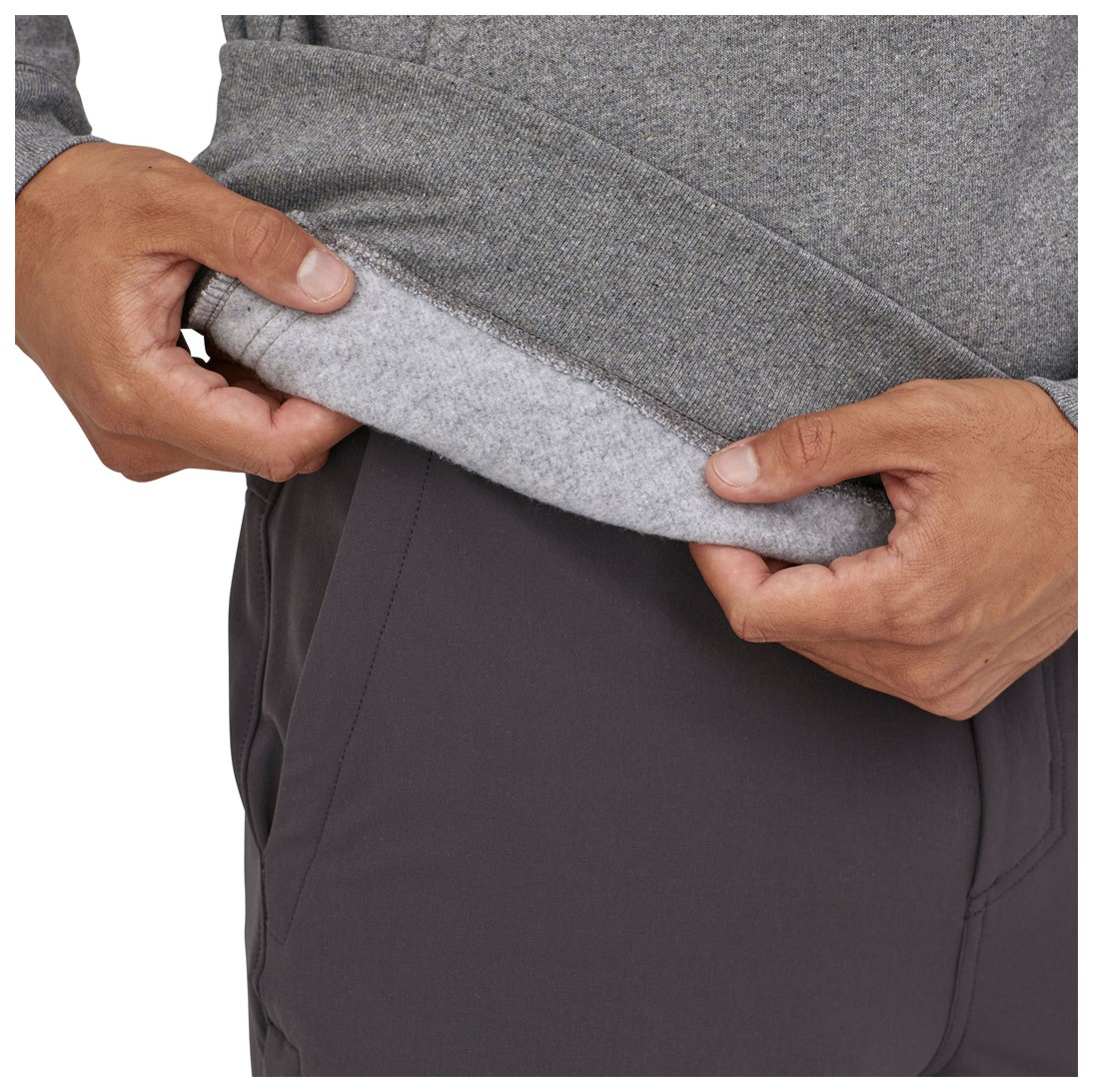 Polerón P-6 Label Uprisal Hombre Gris - Imagen 5
