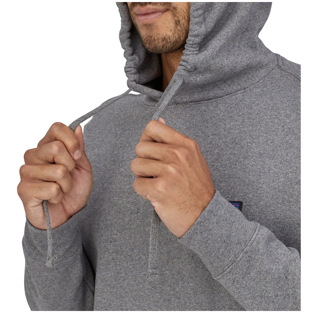 Polerón P-6 Label Uprisal Hombre Gris - Imagen 6