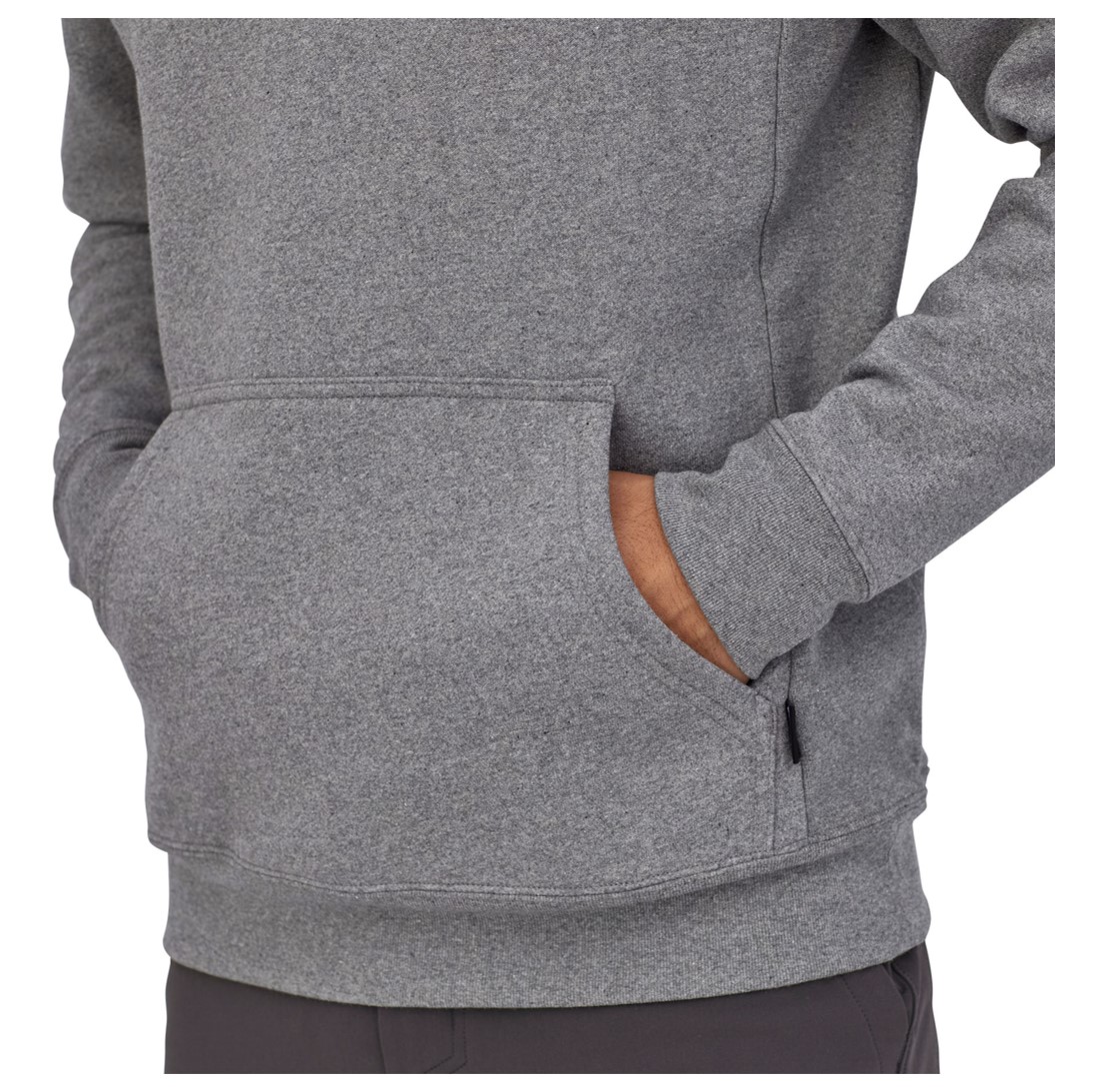 Polerón P-6 Label Uprisal Hombre Gris - Imagen 7