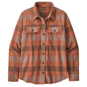 Camisa Manga Larga Mujer Organic Cotton Midweight Fjord Flannel Shirt