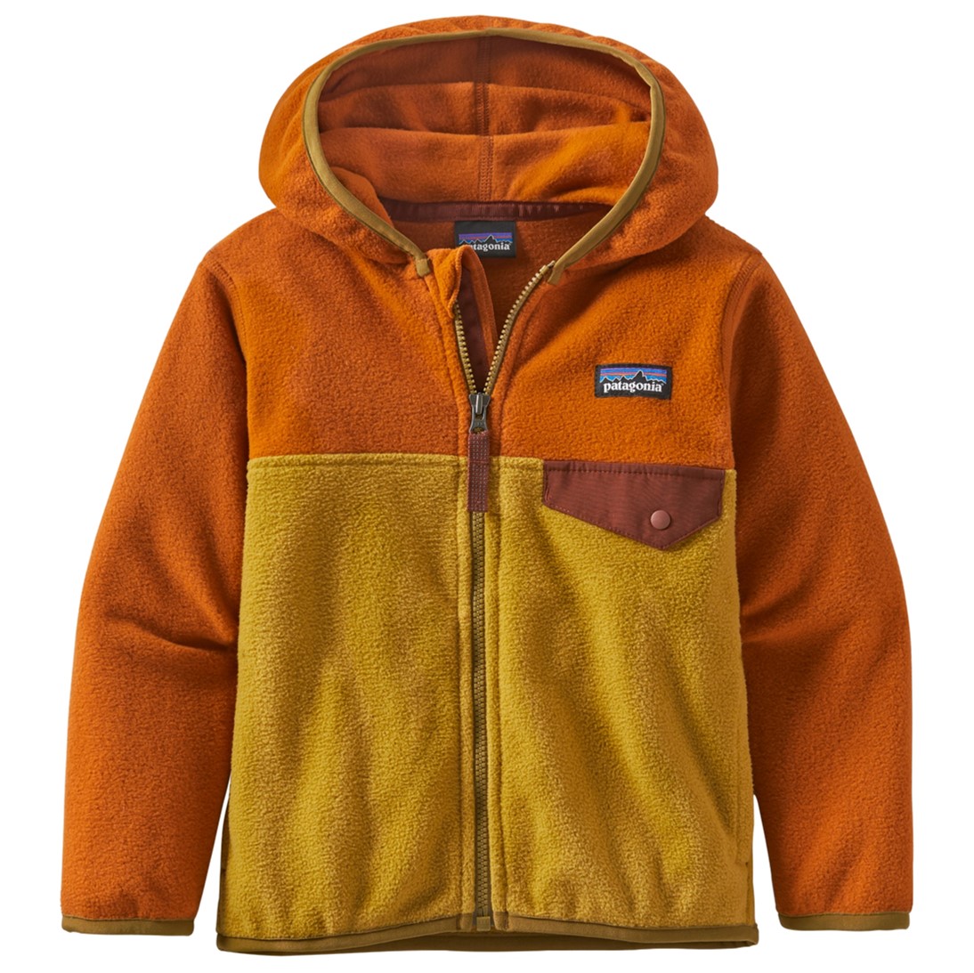Polar Micro-D Snap-T Jacket Bebé Amarillo