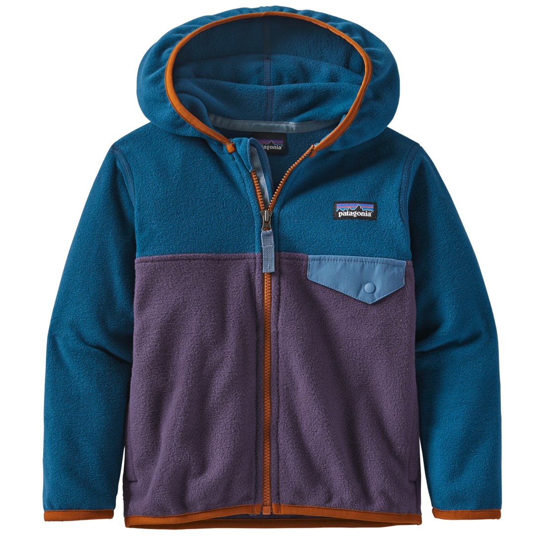 Polar Micro-D Snap-T Jacket Bebé Morado - Imagen 2