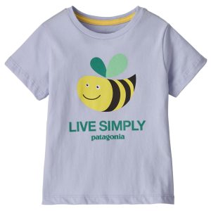 Polera Live Simply Organic Bebé Azul