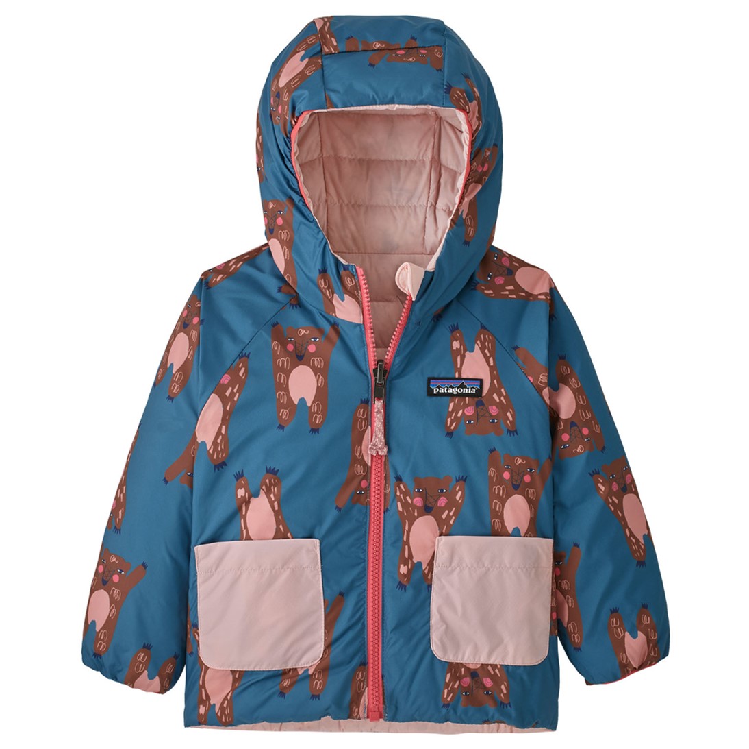 Chaqueta Baby Reversible Down Sweater Hoody - Imagen 4