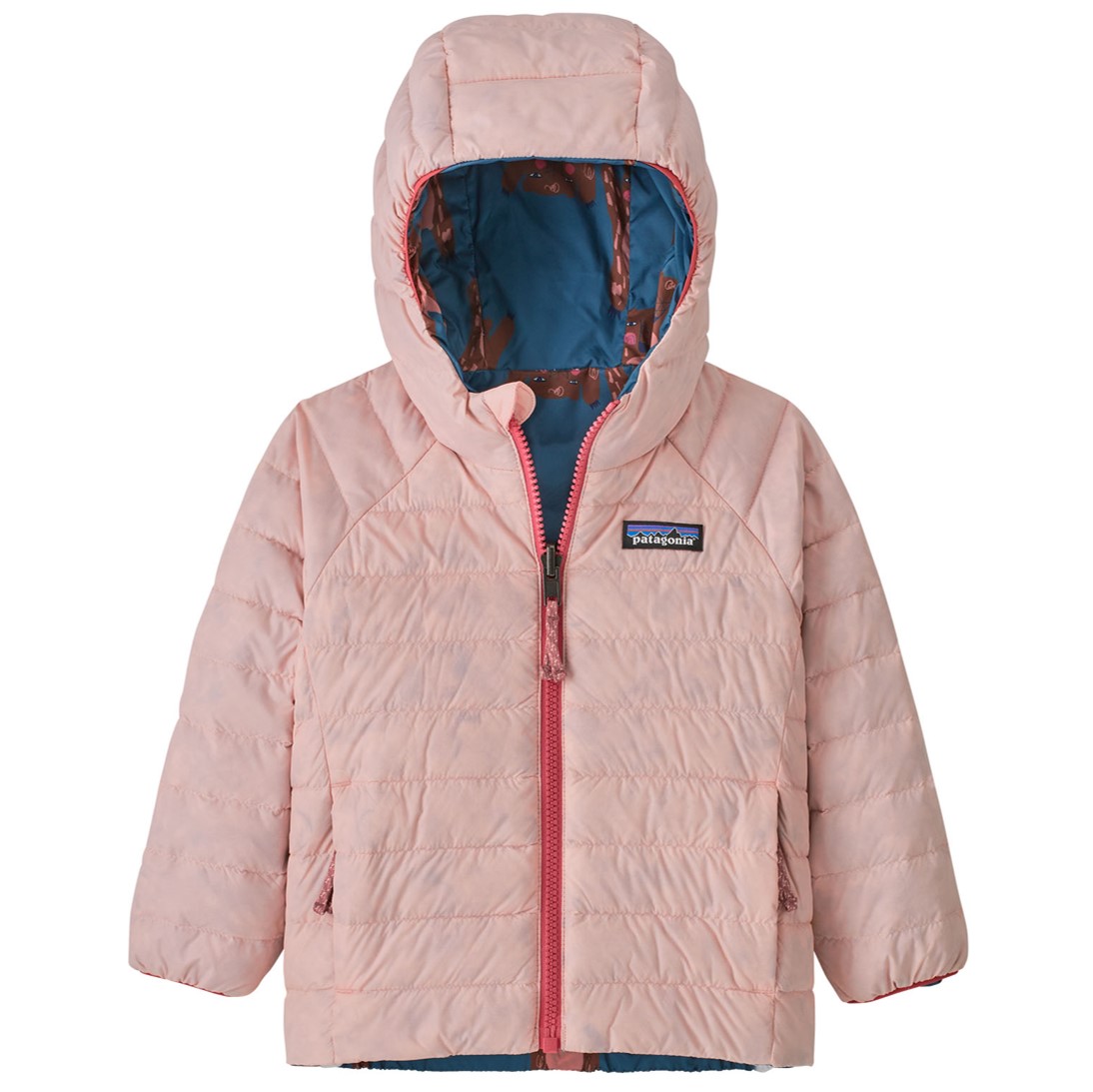 Chaqueta Baby Reversible Down Sweater Hoody - Imagen 3