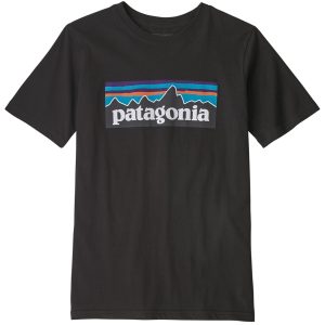 Polera P-6 Logo Organic Niño Negra