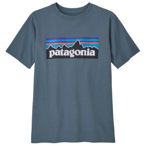 Polera P-6 Logo Organic Niño Gris