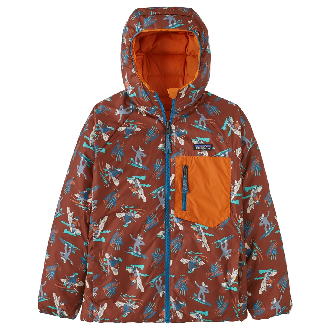 Chaqueta de Niños Reversible Down Sweater Hoody - Imagen 3