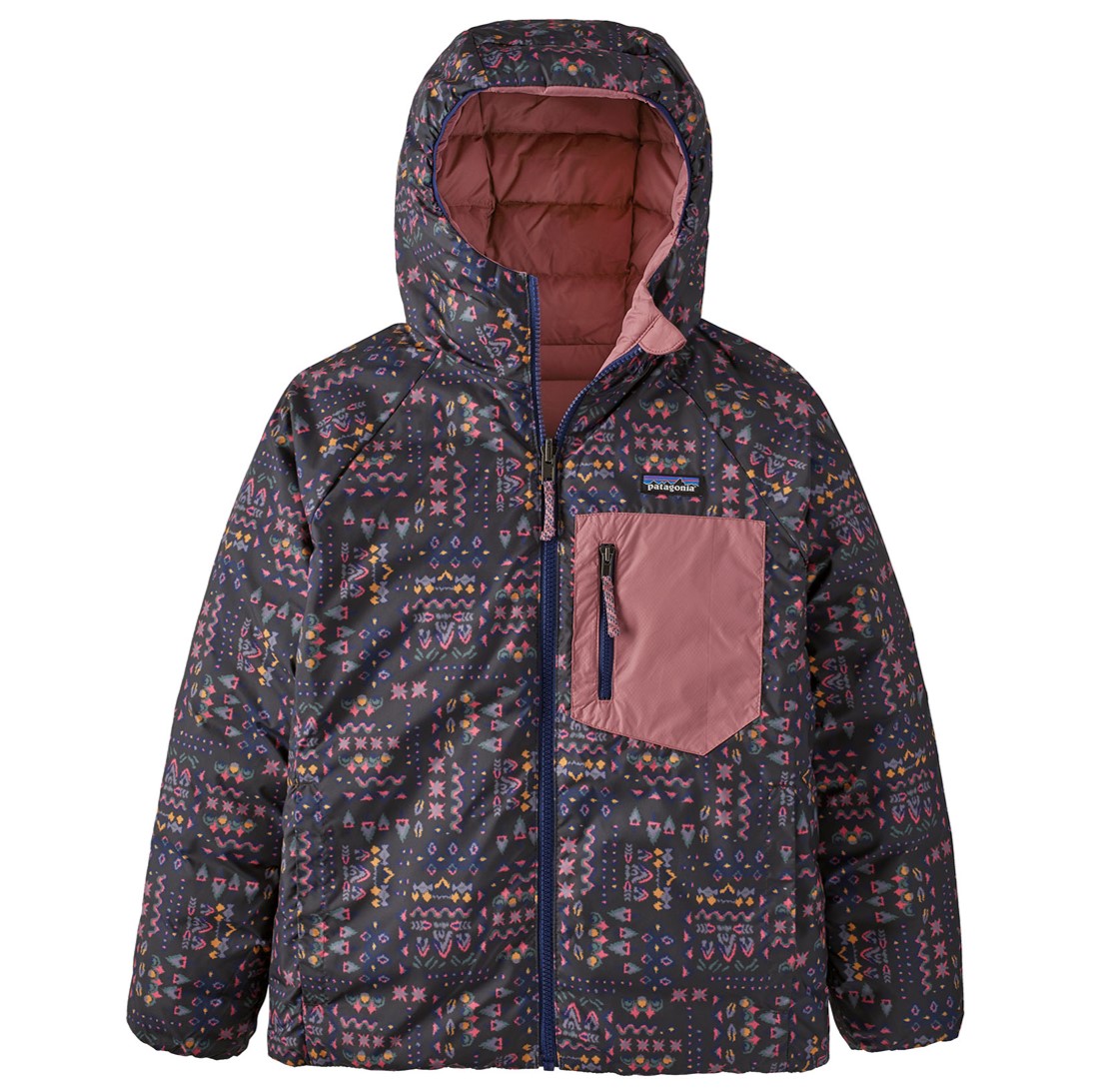 Chaqueta de Niñas Reversible Down Sweater Hoody - Imagen 3