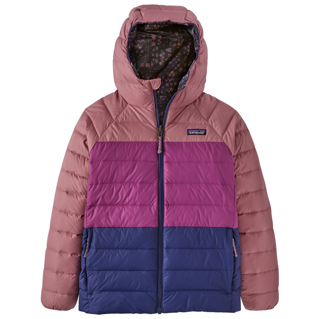 Chaqueta de Niñas Reversible Down Sweater Hoody - Imagen 4