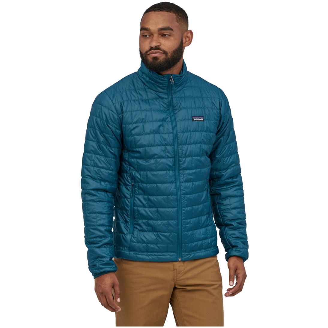 Parka Sintética Nano Puff Jacket Hombre Azul - Imagen 3