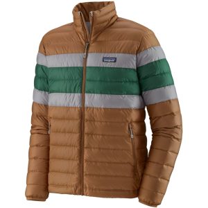Parka Pluma Down Sweater Hombre Café