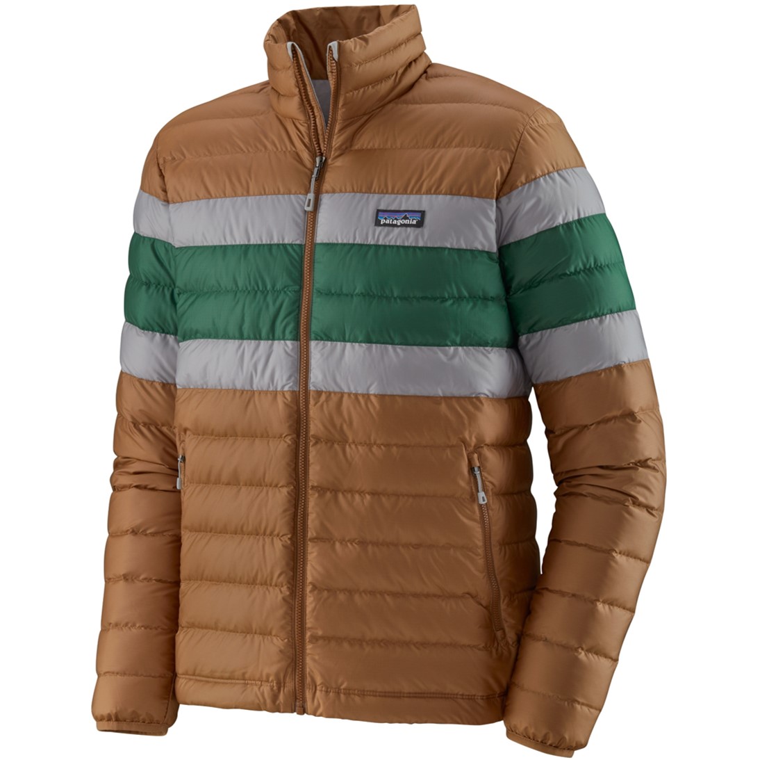 Parka Pluma Down Sweater Hombre Café - Imagen 2