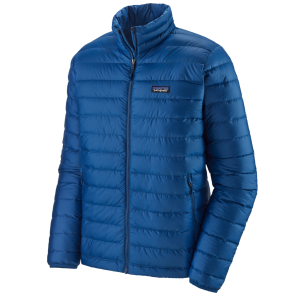 Parka Pluma Down Sweater Jacket Hombre Azul