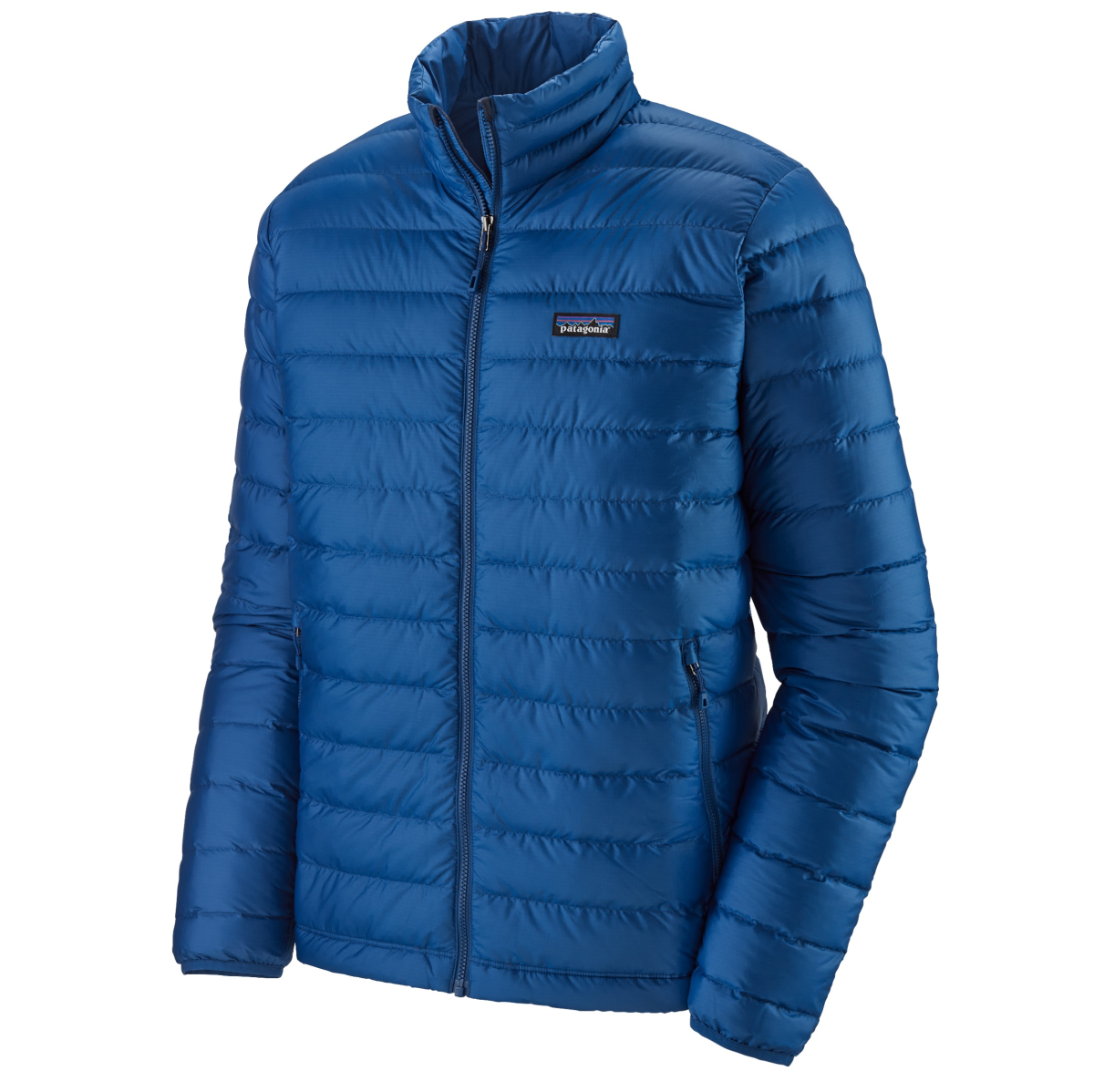 Parka Pluma Down Sweater Jacket Hombre Azul - Imagen 2