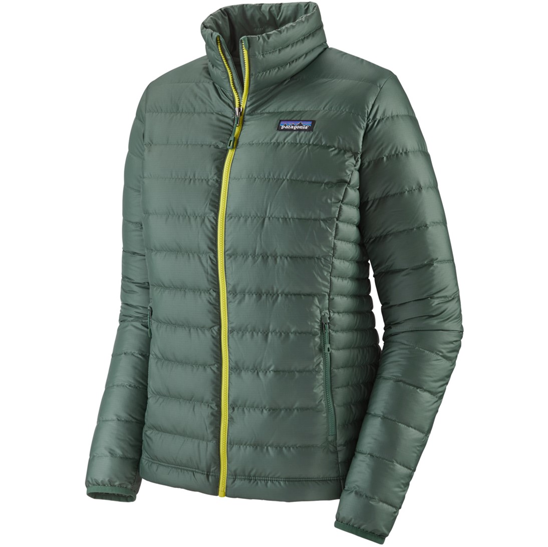 Parka de Pluma Down Sweater Mujer Verde