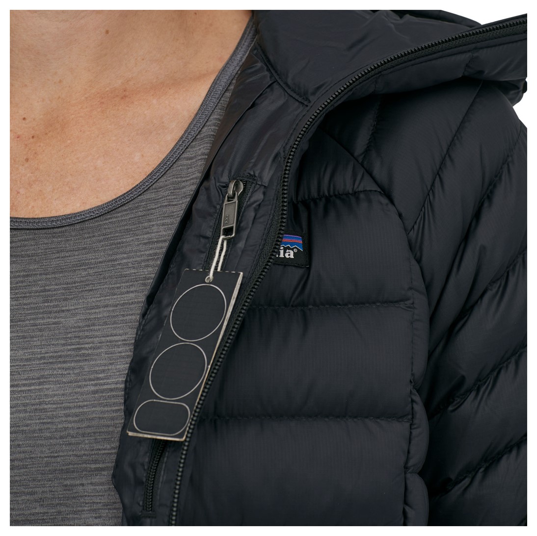 Chaqueta Mujer Pluma Down Sweater Hoody - Imagen 9