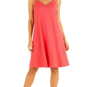 Pain De Sucre Blush Pink Flared Beach Slip Nina Dress
