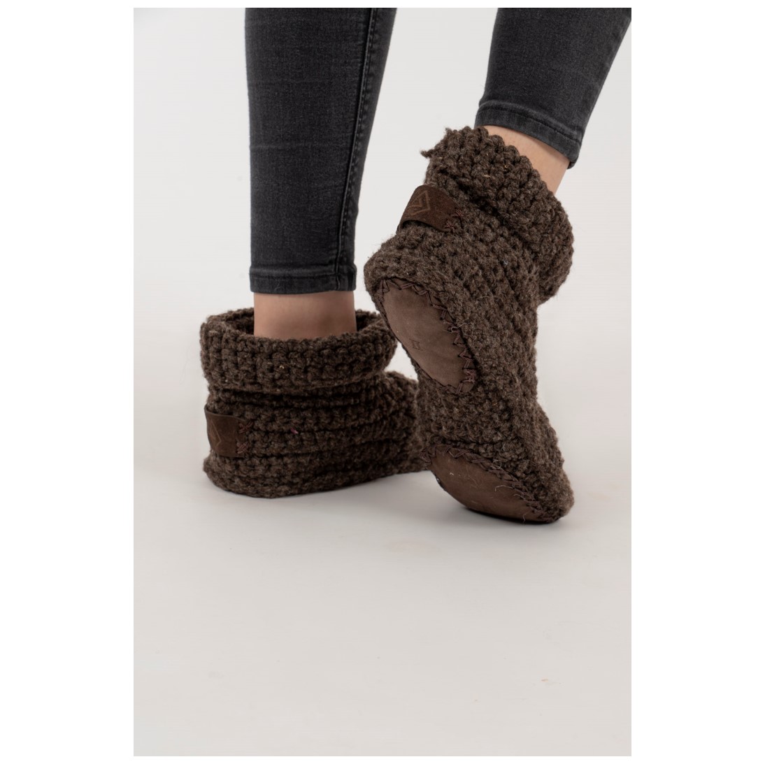 Pantuflas Unisex Kran Café/Café - Imagen 5