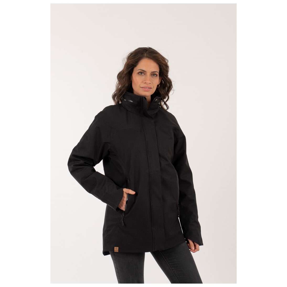 Parka Koyuska Mujer Negro - Imagen 3