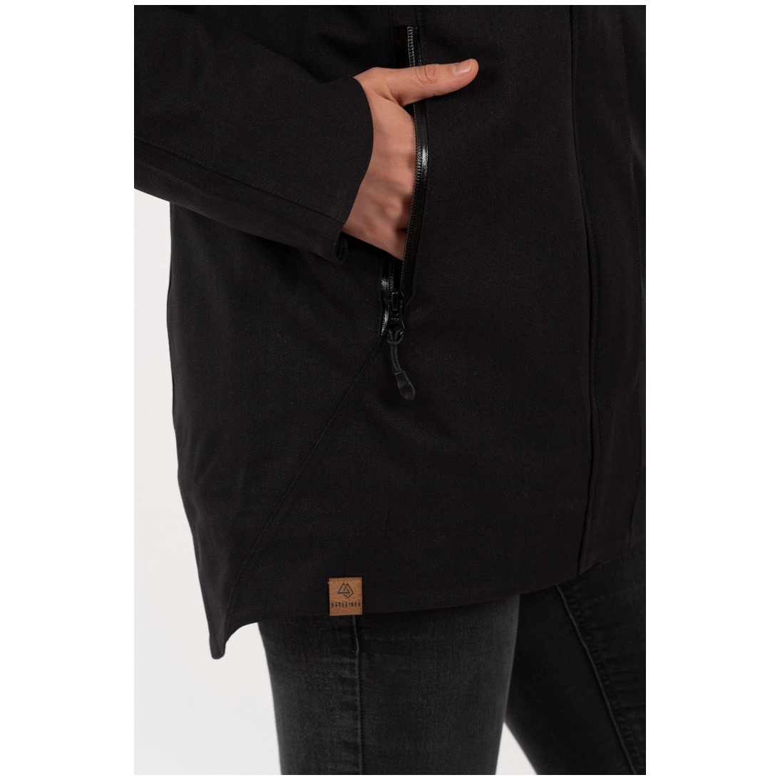 Parka Koyuska Mujer Negro - Imagen 6