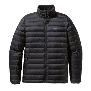 Parka Pluma Down Sweater Jacket Hombre Negro
